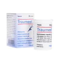 Traumeel - lek stosowany wspomagająco po urazach fizycznych, 50 szt.