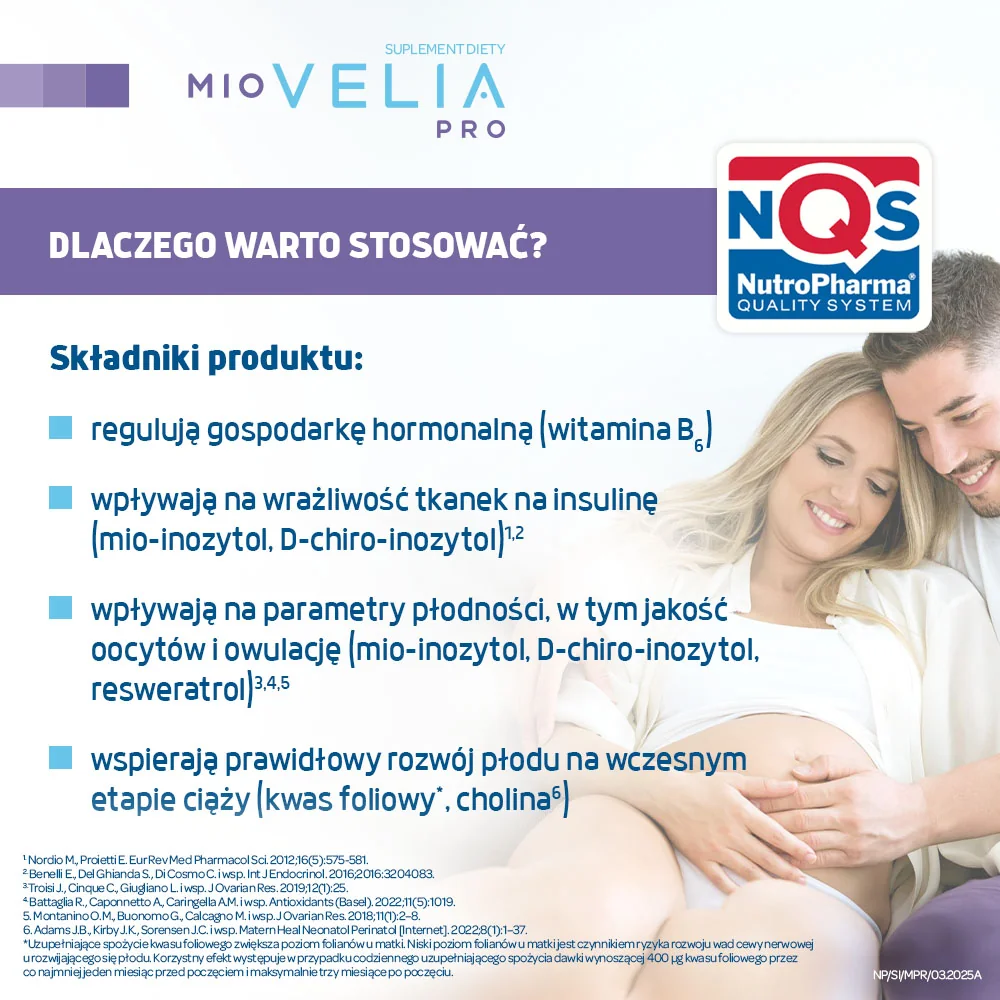 Miovelia PRO 30 saszetek + 30 kapsułek