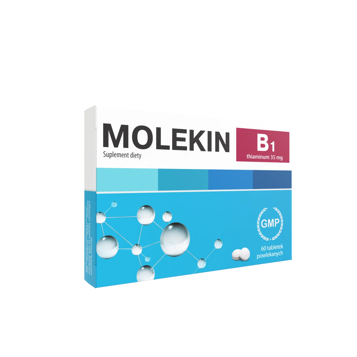 Molekin B1 35mg, tabletki powlekane, 60 sztuk