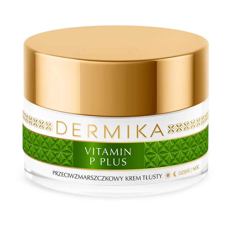 Dermika Vitamin P Plus hipoalergiczny krem tłusty do twarzy, 50 ml