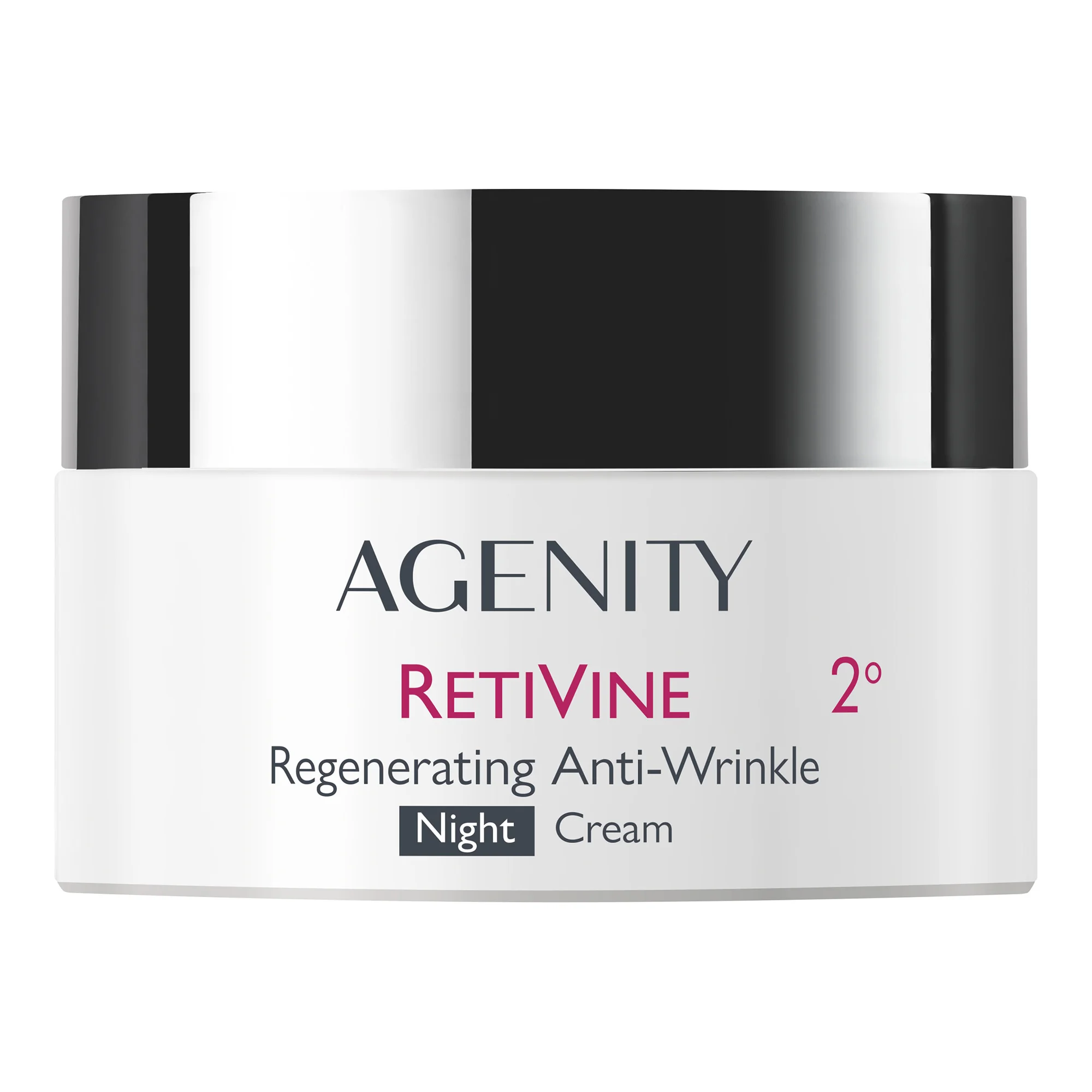 AGENITY RetiVine 2° Regenerujący krem przeciwzmarszczkowy na noc, 50 ml
