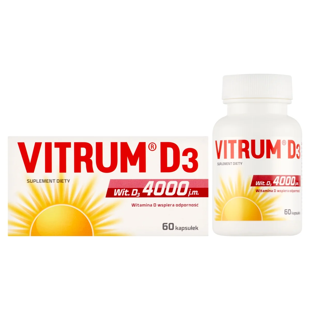 Vitrum® D3 4000 j.m. 60 kapsułek