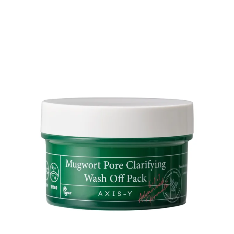 Axis-y Mugwort Pore Clarifying Wash Off Pack oczyszczająca maska do twarzy z bylicą, 50 ml