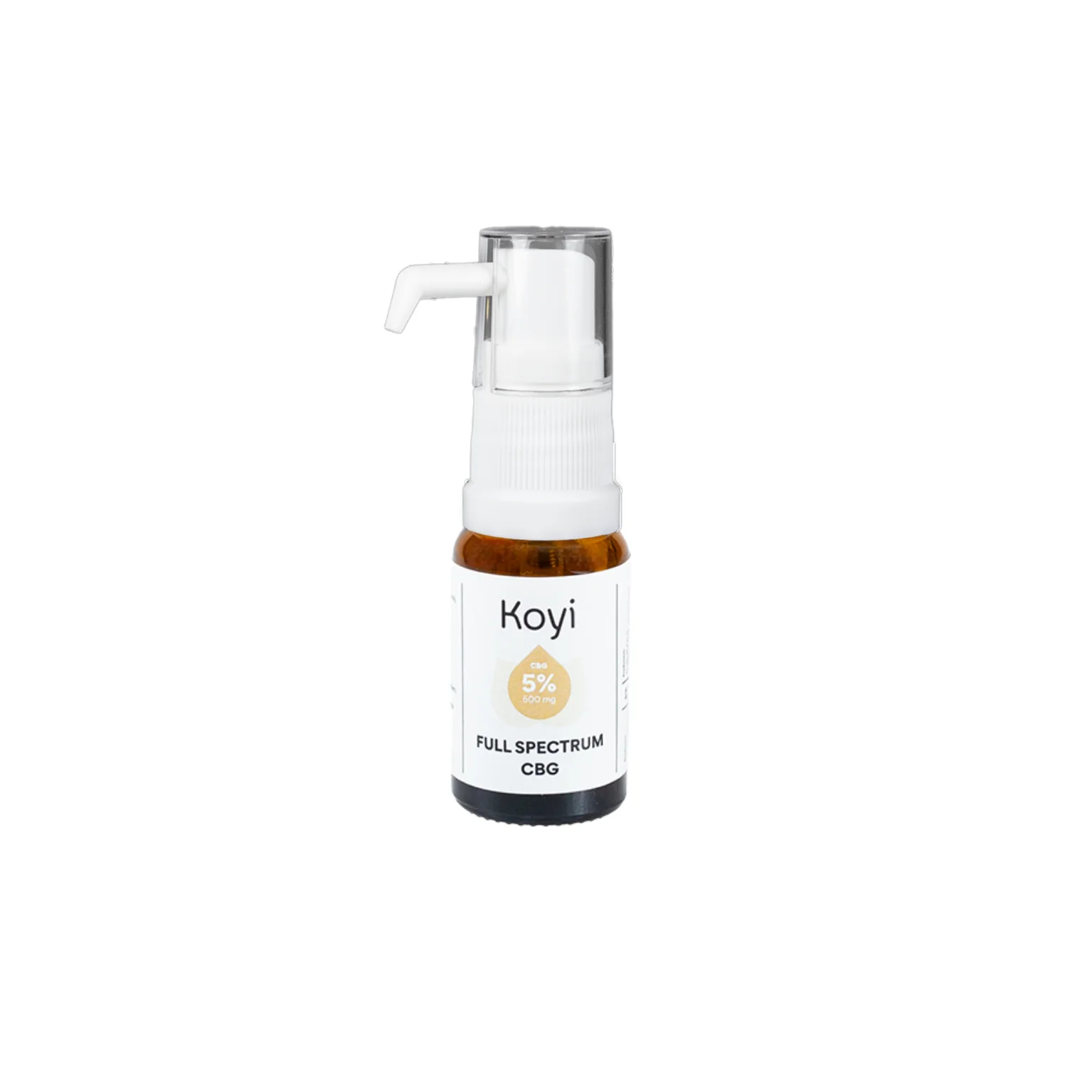 Koyi Olejek konopny CBG 5% i CBD 2,5% 10 ml