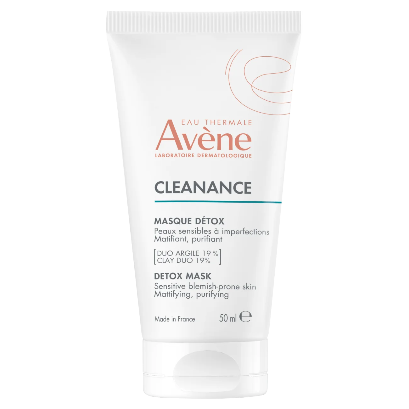 Avène CLEANANCE maseczka do twarzy oczyszczająca, 50 ml