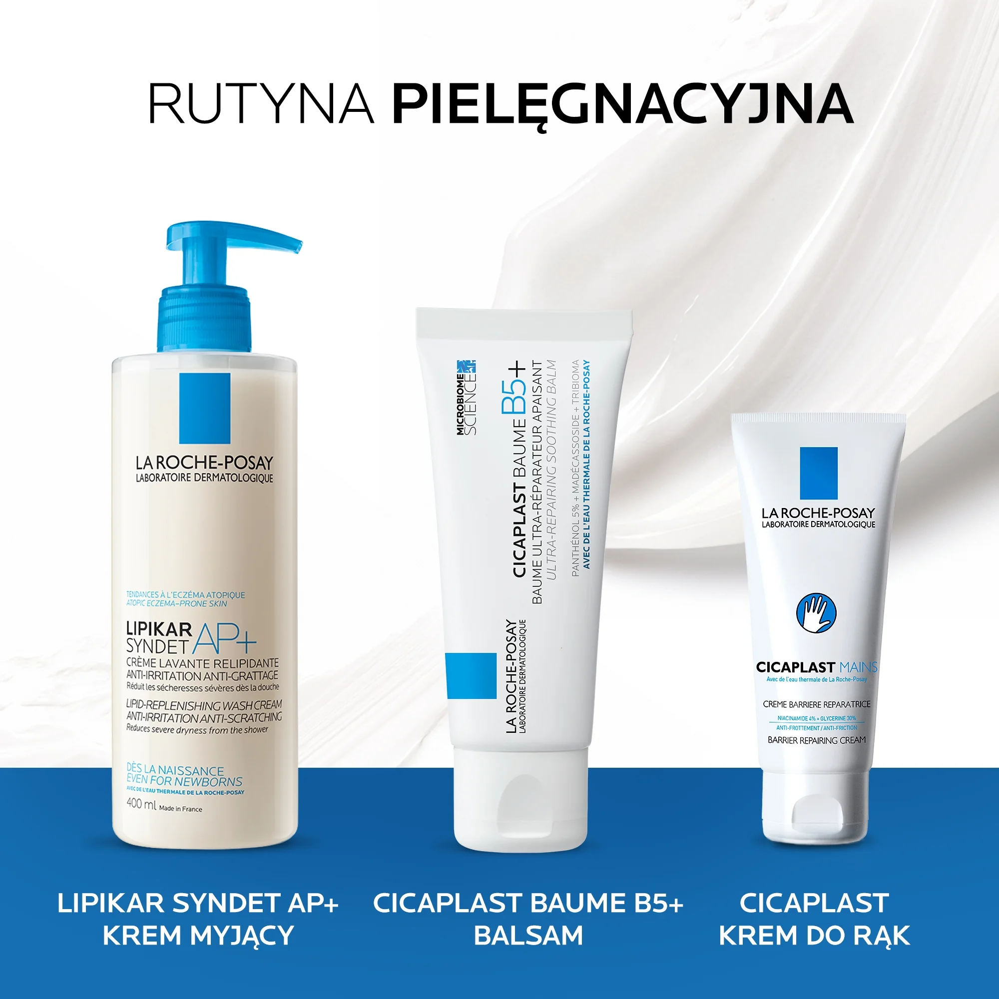 La Roche-Posay Cicaplast Baume B5+ silnie regenerujący balsam kojący, 40 ml