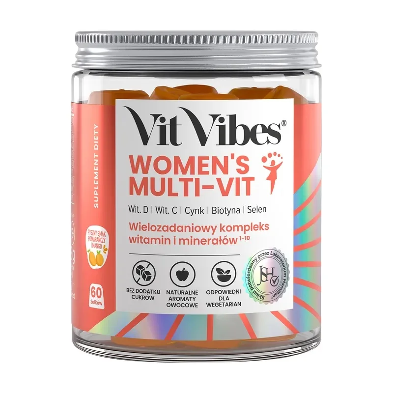 Vit Vibes® Women's Multi-Vit 60 żelek