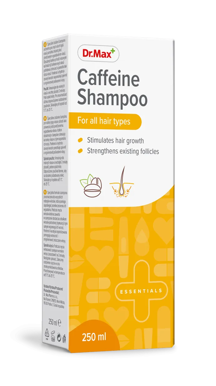 Caffeine Shampoo Dr.Max, szampon do włosów, 250 ml
