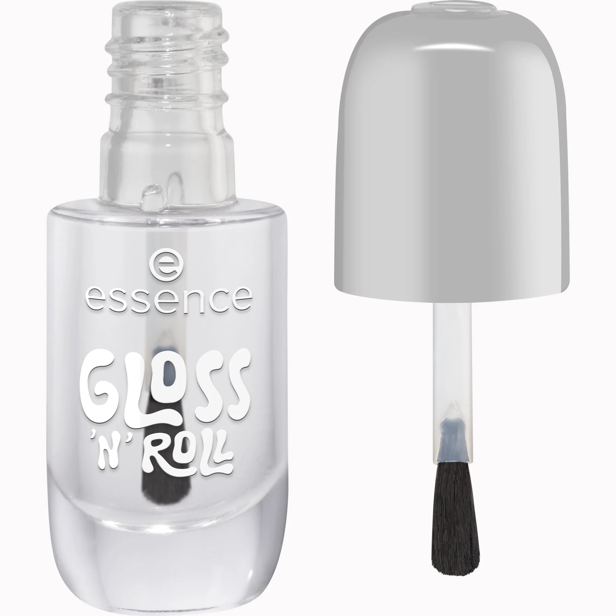 Essence Gel Nail Polish lakier do paznokci 01 Gloss 'N' Roll, 8 ml