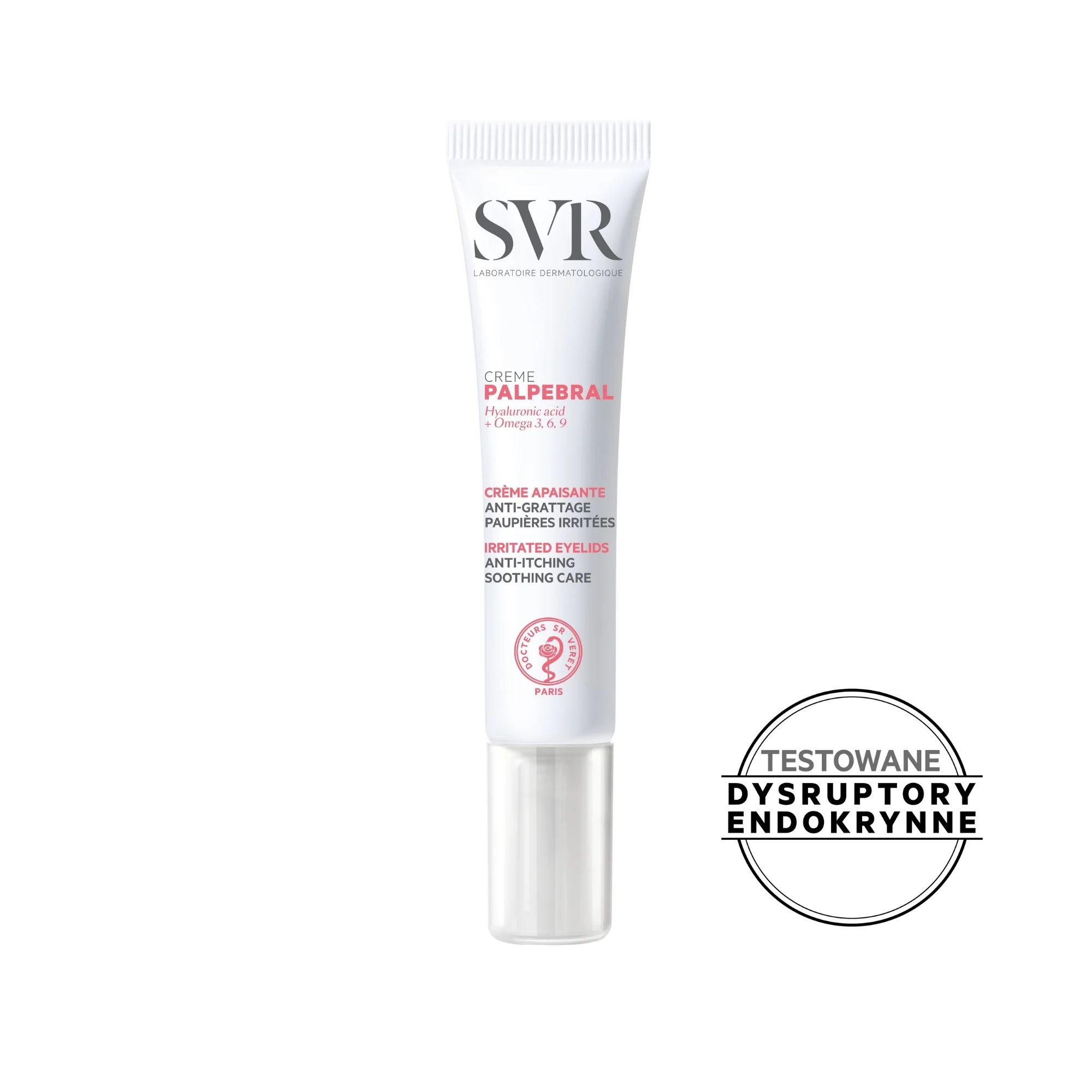 SVR Topialyse Palpebral krem na powieki do skóry podrażnionej, 15 ml