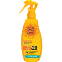 Dax Sun nawilżająca emulsja do opalania w sprayu SPF20, 200 ml