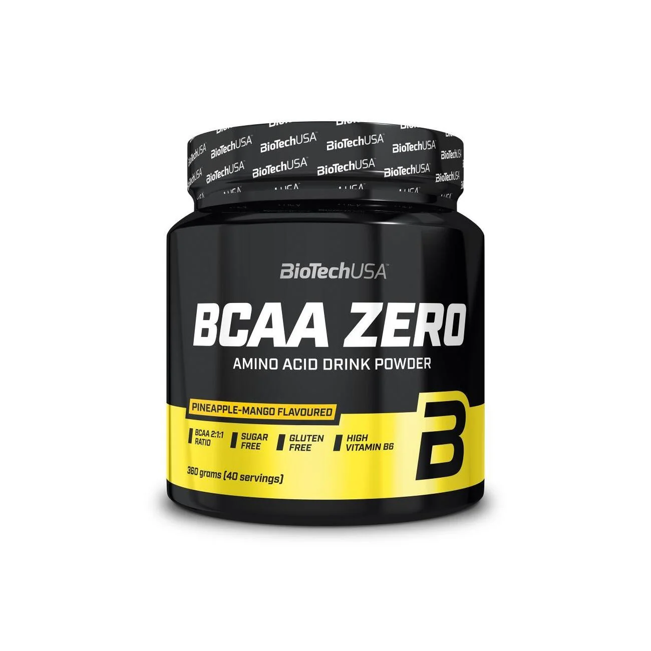 BioTechUSA BCAA Zero o smaku ananasa i mango, proszek, 360 g