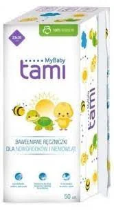 Tami My Baby ręczniki bawełniane dla noworodków i niemowląt, 50 szt.