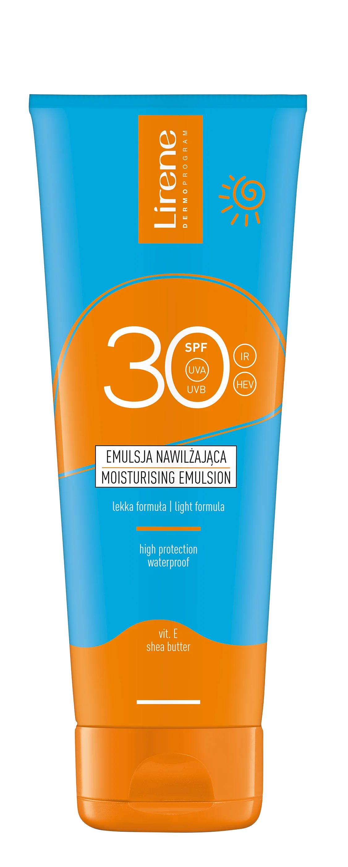 Lirene Sun emulsja nawilżająca SPF 30, 120 ml