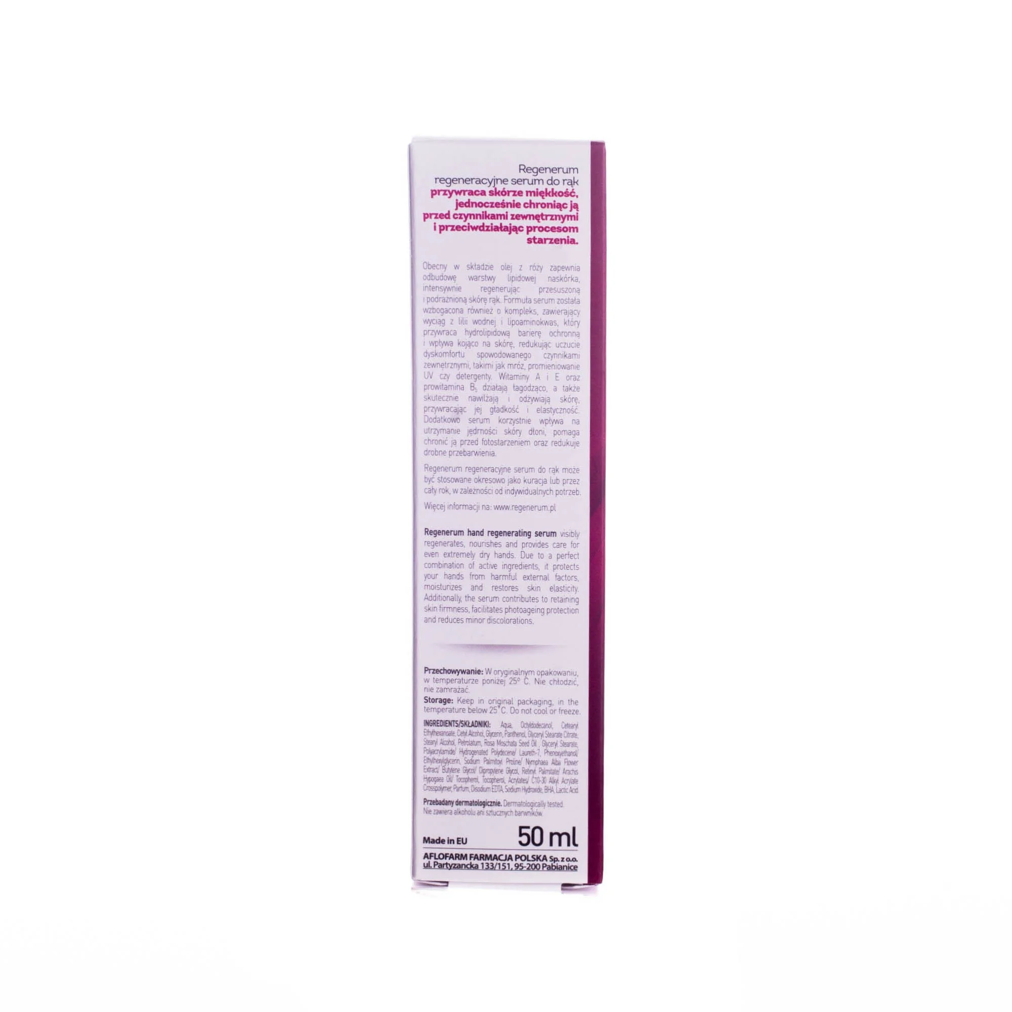Regenerum regeneracyjne serum do rąk, 50 ml