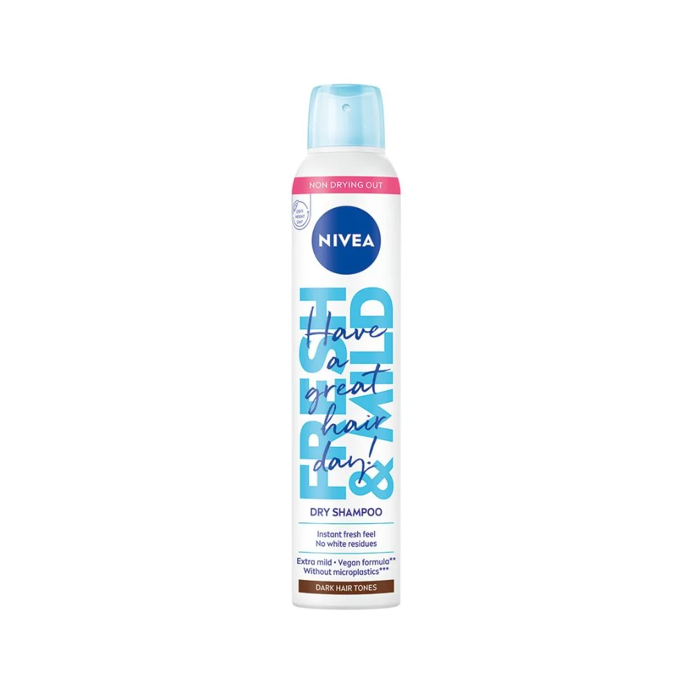 Nivea Fresh Revive suchy szampon dla brunetek, 200 ml