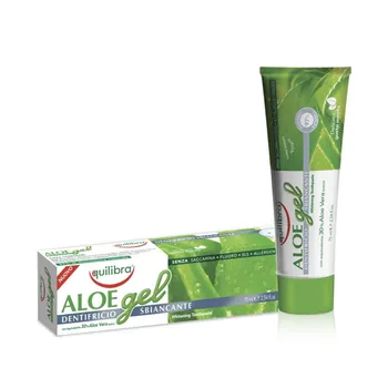 Equilibra Aloe, pasta do zębów w żelu, wybielająca, 75 ml 
