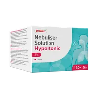 Nebuliser Solution Hypertonic 3%, Dr.Max, płyn do inhalacji, 5ml, 30 ampułek