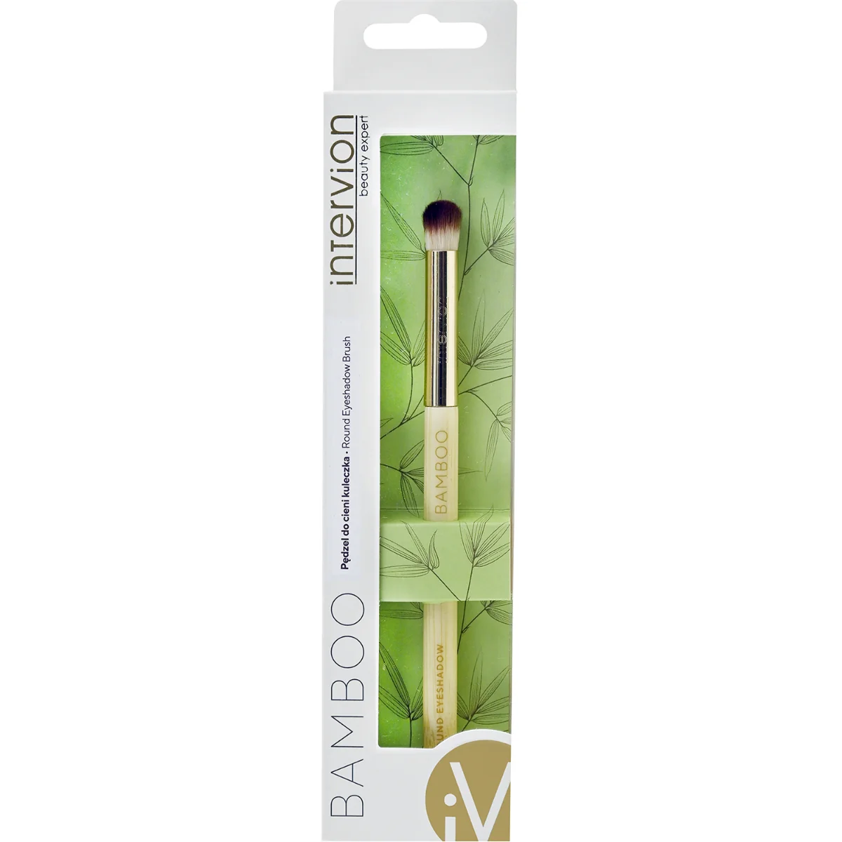 Inter-Vion Bamboo bambusowy pędzel do cieni kuleczka, 1 szt.