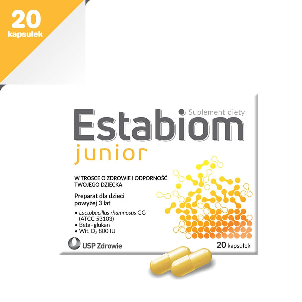 Estabiom Junior 20 kapsułek
