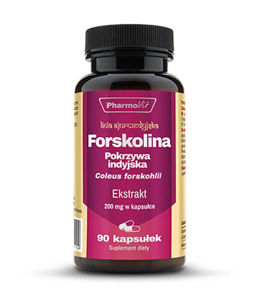 Forskolina Pharmovit, suplement diety, 90 kapsułek
