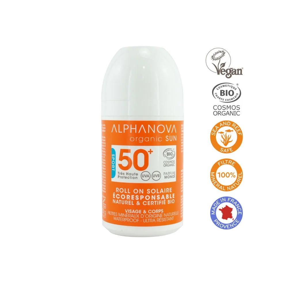 Alphanova Sun Bio krem przeciwsłoneczny SPF 50, 50 g