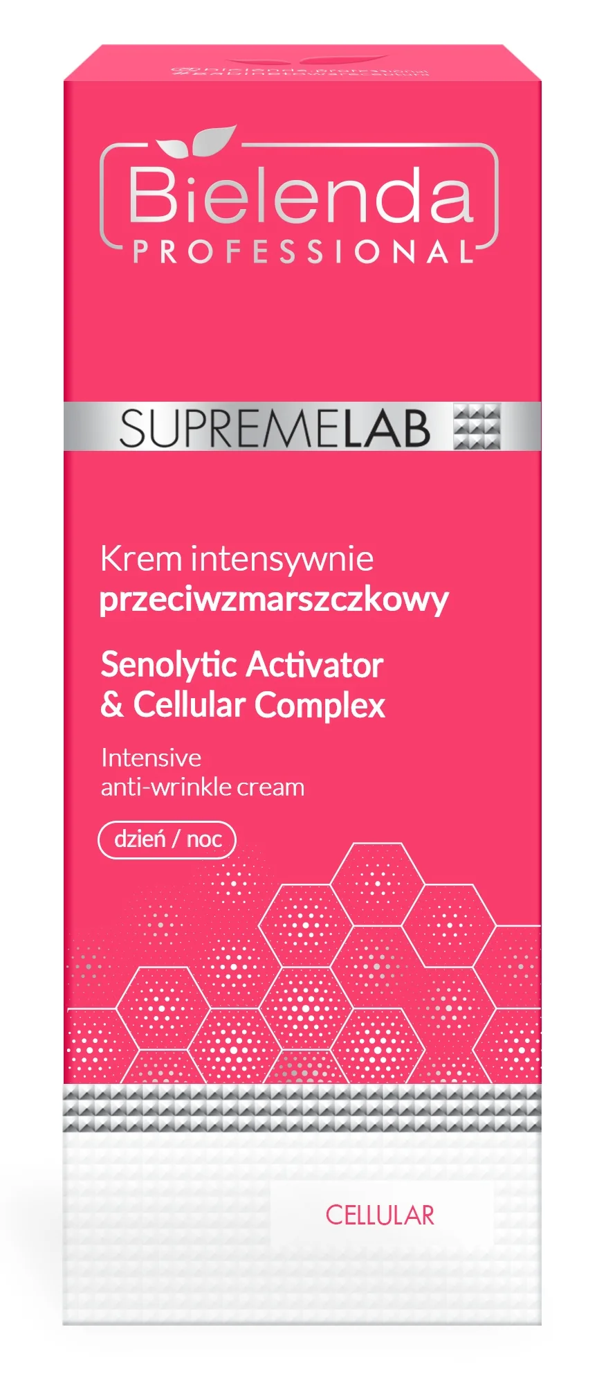 Bielenda Professional Supremelab Skin Tone krem intensywnie przeciwzmarszczkowy Senolytic Activator & Cellular Complex, 50ml