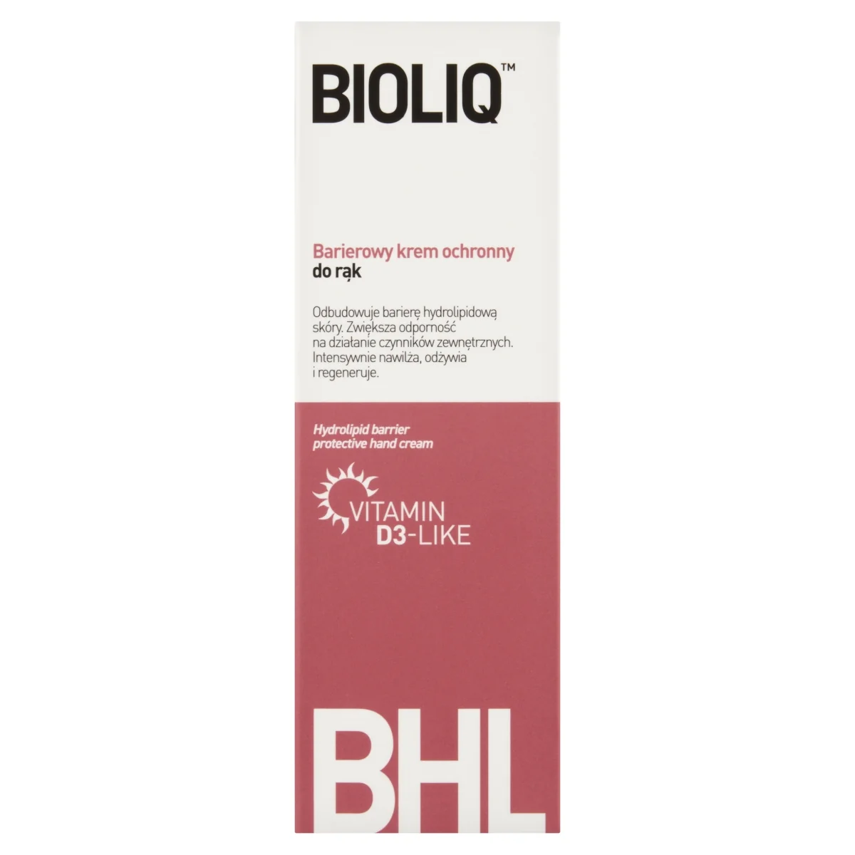 Bioliq BHL barierowy krem ochronny do rąk, 75 ml