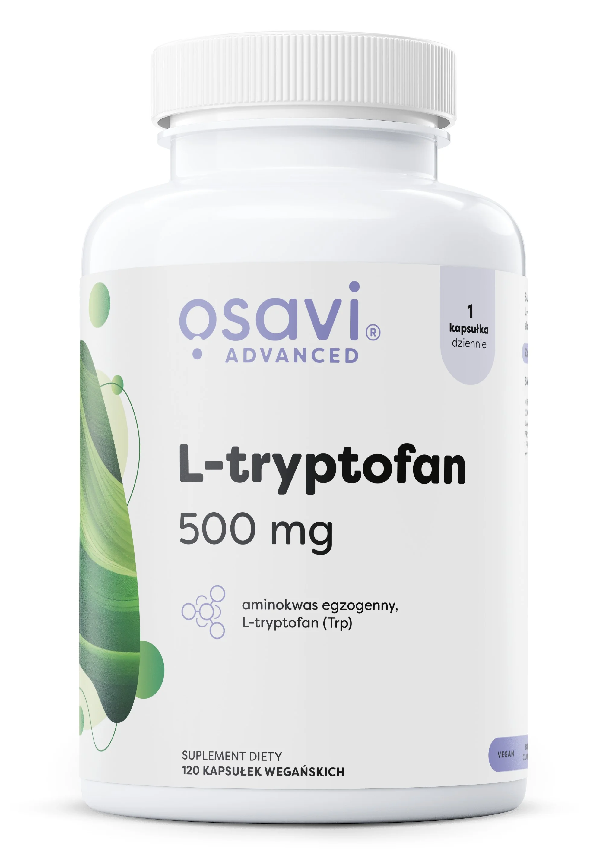 Osavi L-tryptofan 120 kapsułek wegańskich