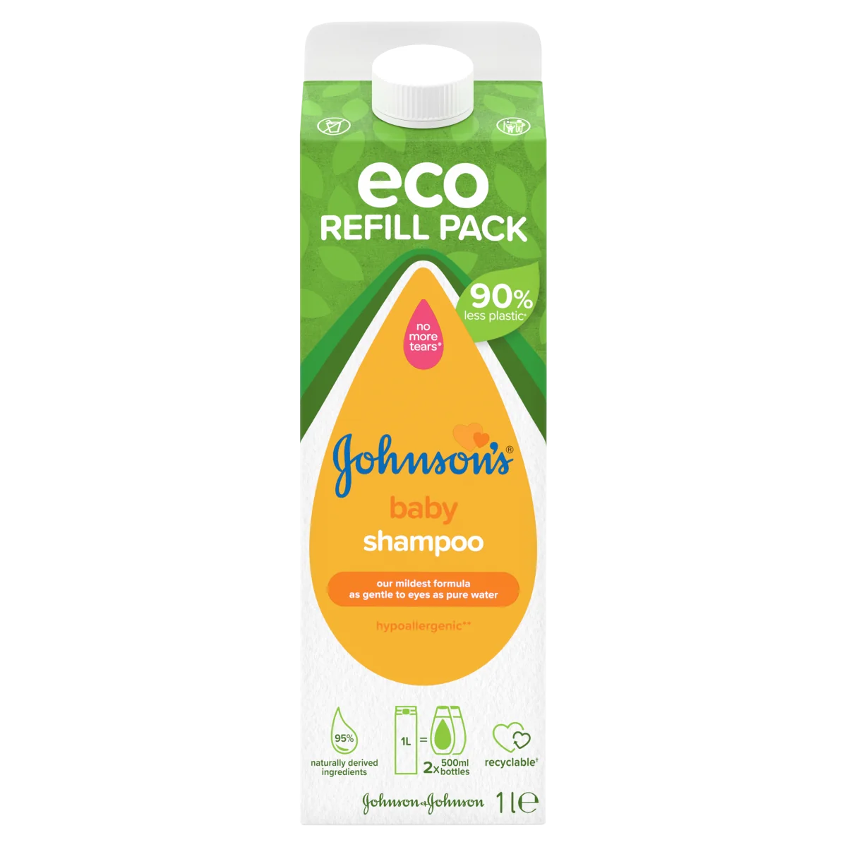 Johnson's Baby Gold szampon do włosów dla dzieci, 1000 ml