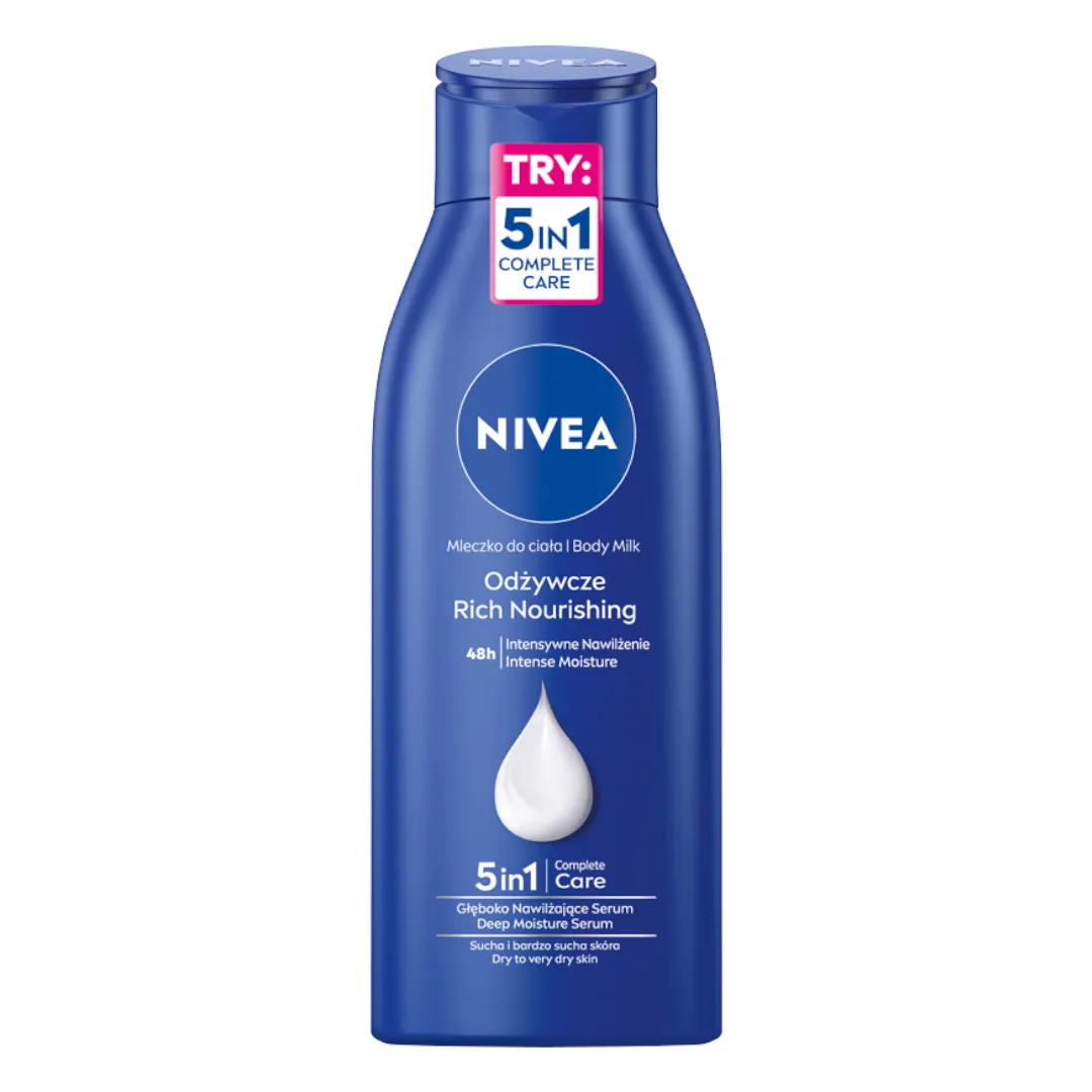 Nivea odżywcze mleczko do ciała dla suchej skóry, 400 ml