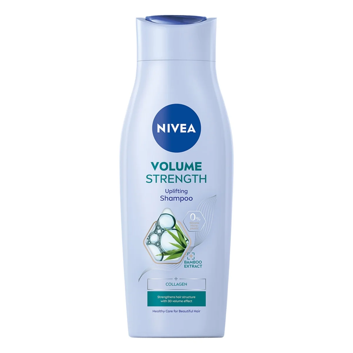 Nivea Volume & Strength szampon pielęgnujący do włosów, 400 ml