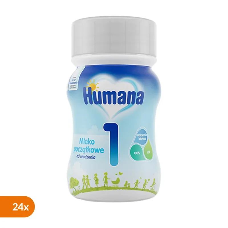 Humana 1 mleko początkowe w płynie, 90 ml