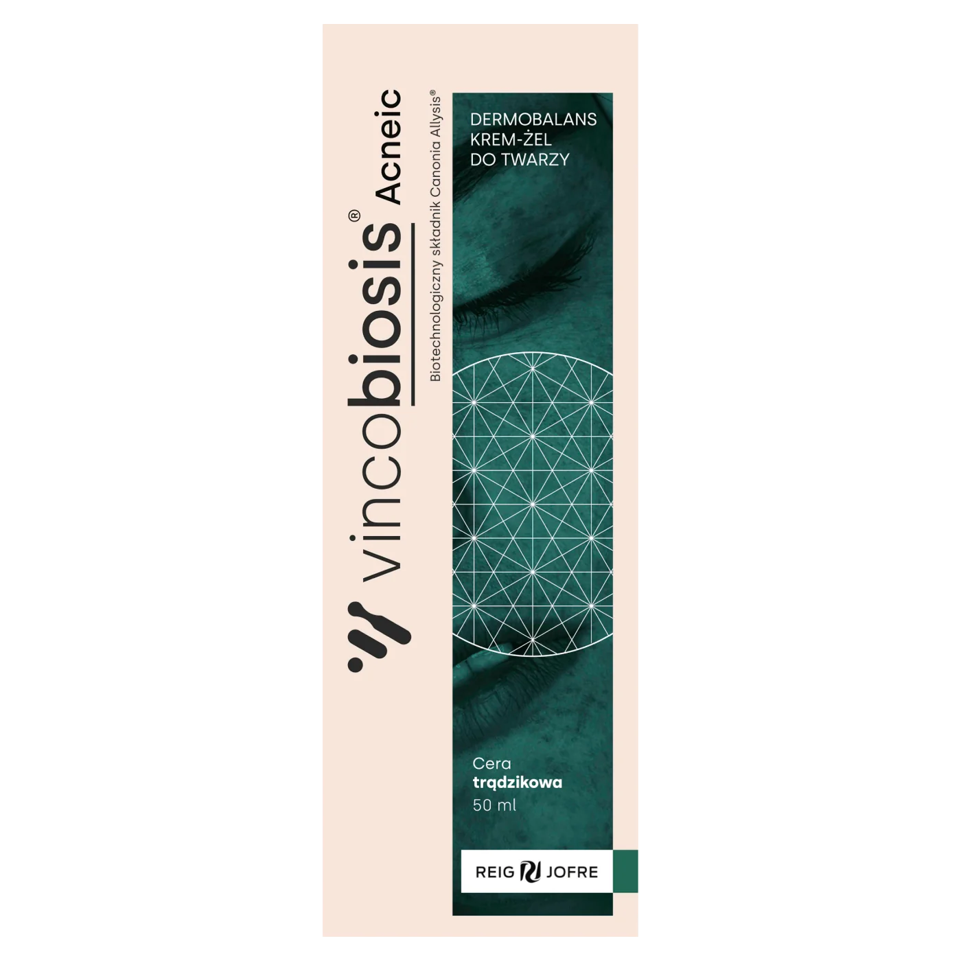 Vincobiosis® Acneic Dermobalans krem-żel do twarzy, 50 ml