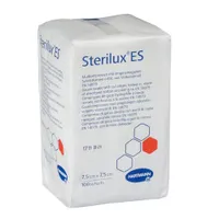 Sterilux ES, kompresy gazowe niejałowe, 7,5cmx7,5cm, 100 sztuk