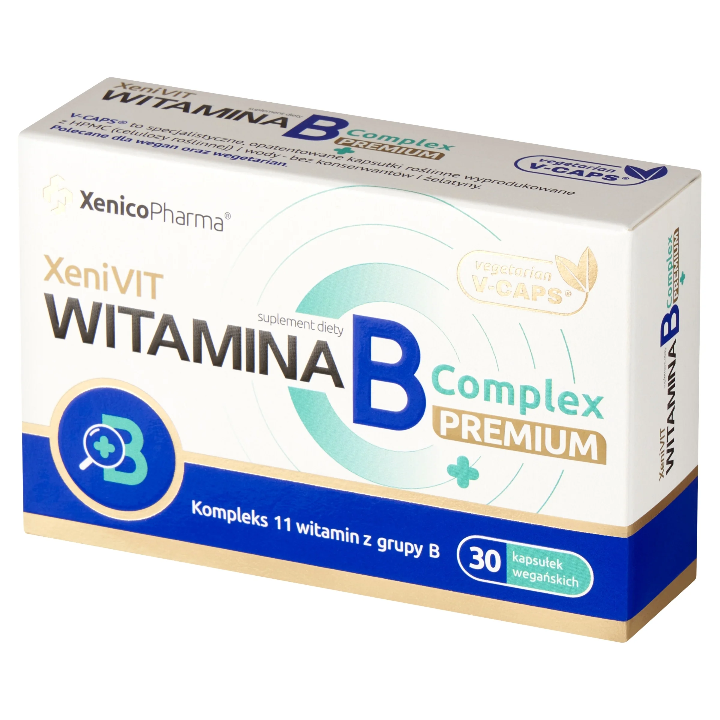 XeniVIT Witamina B Complex Premium 30 kapsułek
