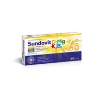 Sundovit D3+Mg+K2+B6, suplement diety, tabletki, 30sztuk