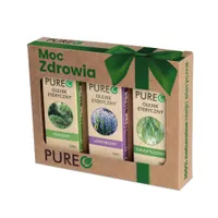 Pureo Moc Zdrowia zestaw olejków eterycznych, 3x10 ml