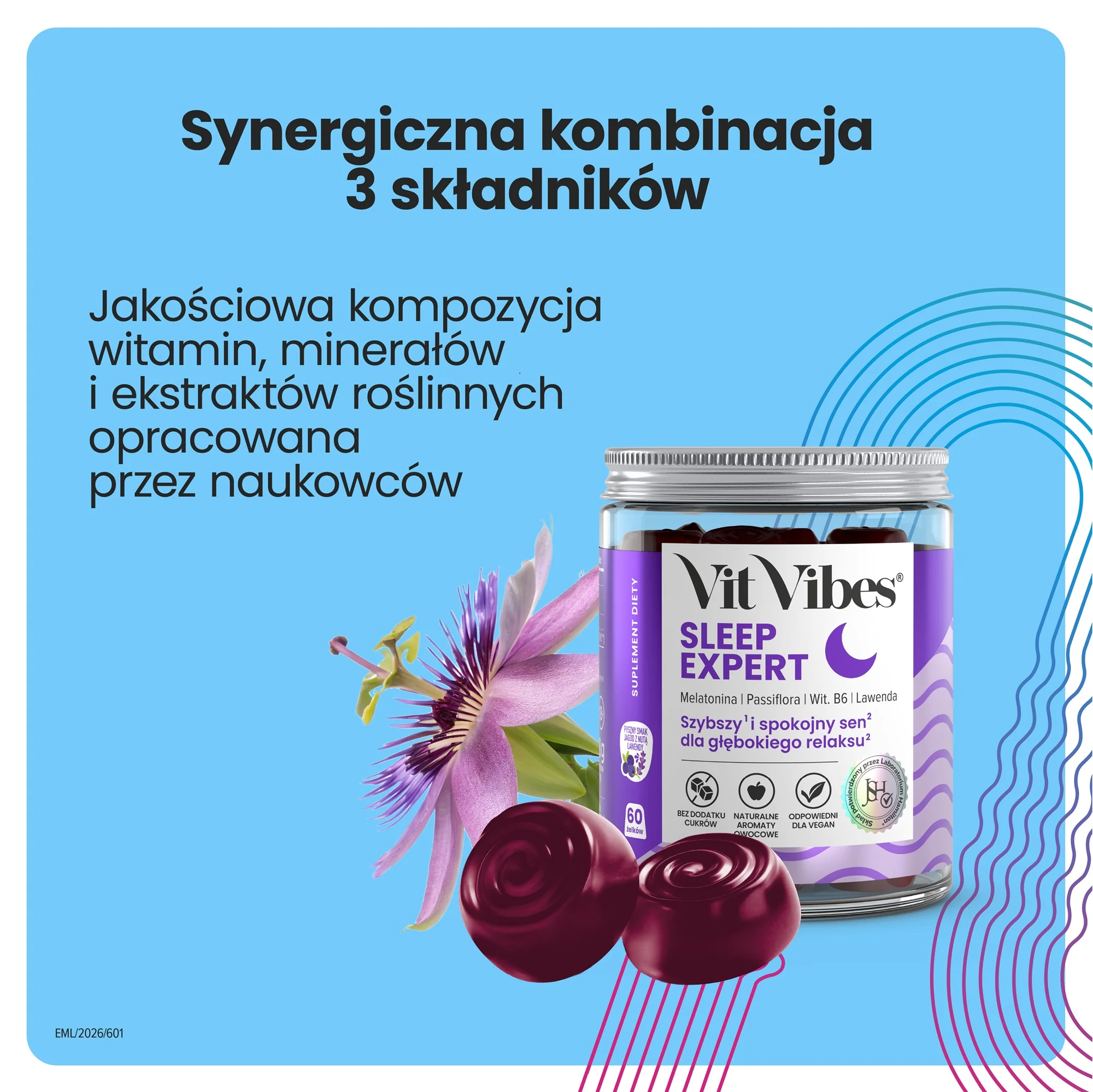 Vit Vibes® Sleep Expert 60 żelek