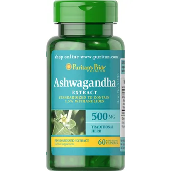 Ashwagandha Ekstrakt, suplement diety, 500 mg, 60 kapsułek 