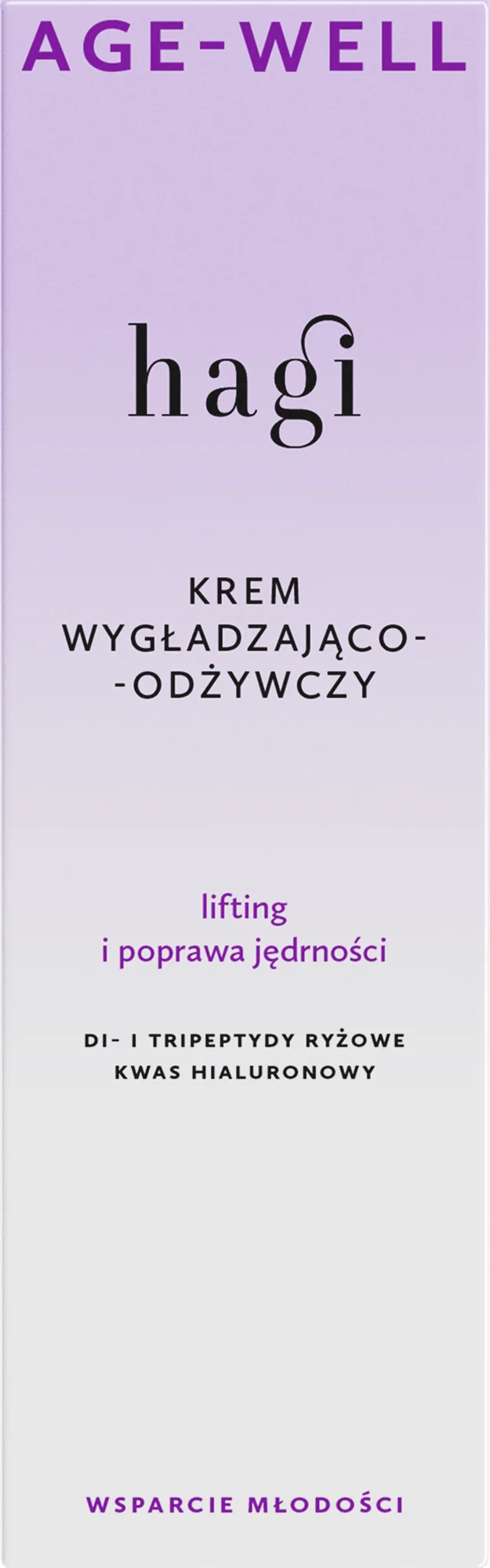 Hagi Age-well krem wygładzająco-odżywczy na dzień, 50 ml
