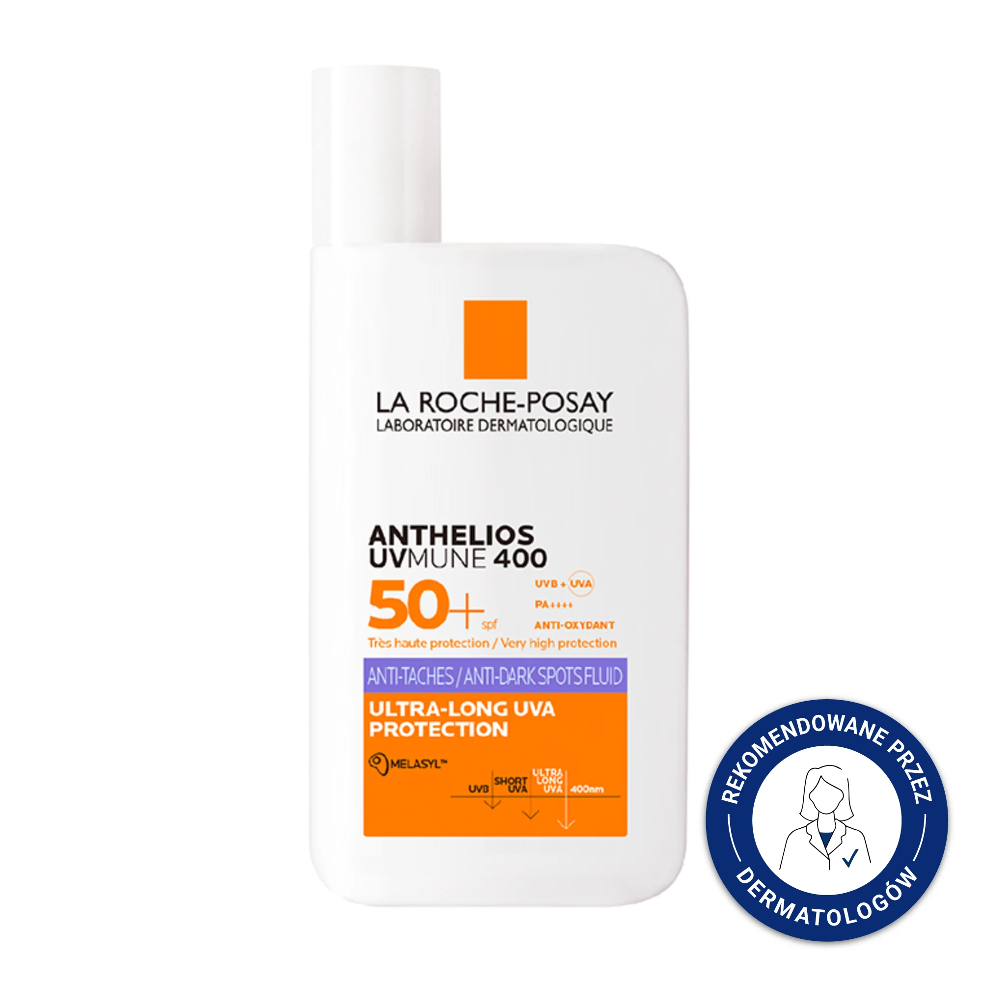 La Roche-Posay  Anthelios UVMUNE400 Fluid przeciw przebarwieniom z SPF 50+, 50 ml