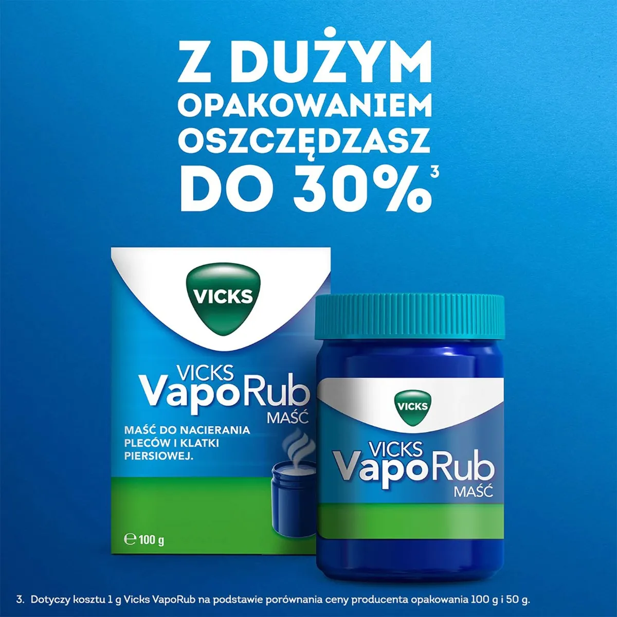 Vicks VapoRub, maść, 100g 