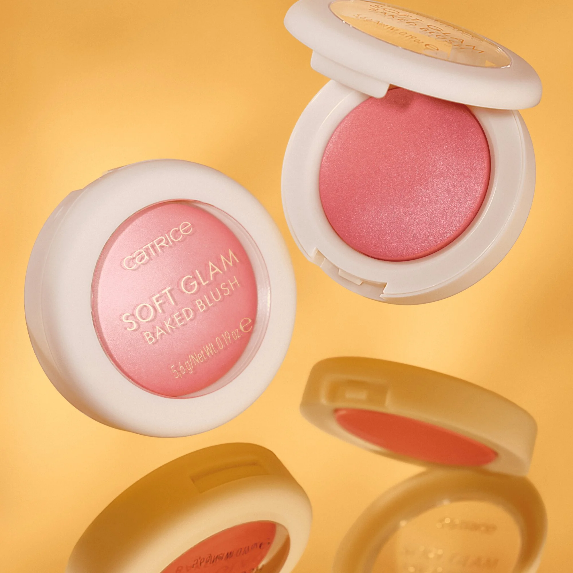 CATRICE Soft Glam Baked Blush róż wypiekany 010 On Cloud Pink, 5,6 g