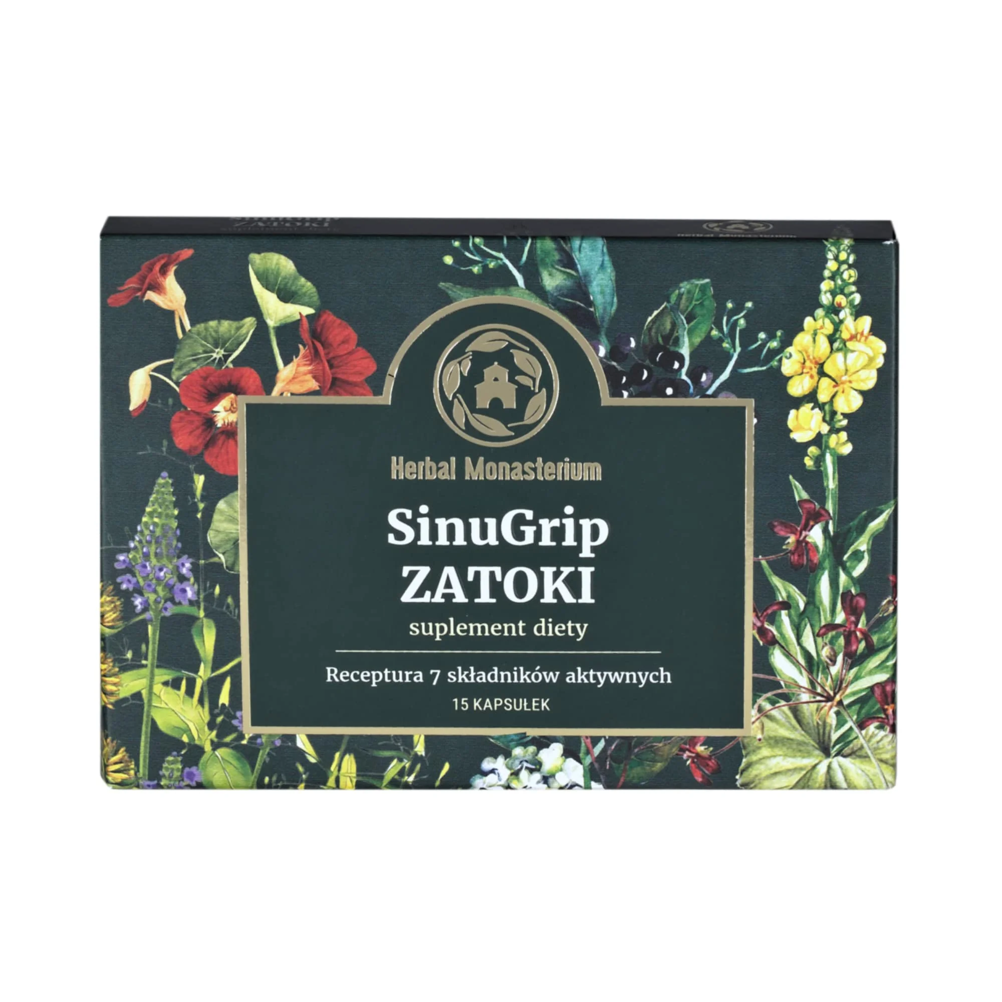 Herbal Monasterium Sinugrip Zatoki 15 kapsułek