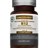 Singularis Superior Naturalna Witamina B12 Metylokobalamina, suplement diety, 60 kapsułek