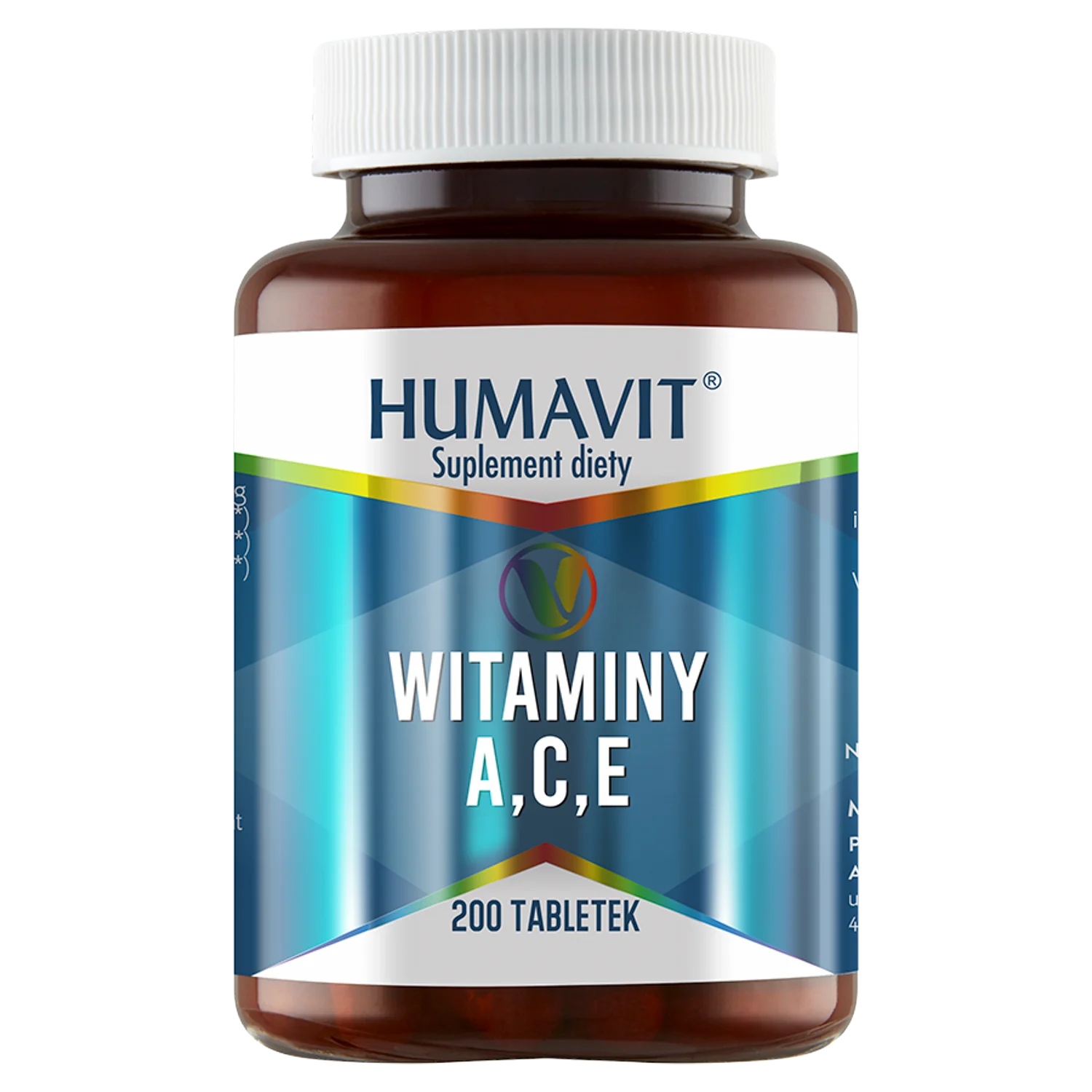 Humavit V Witaminy A,C,E 200 tabletek