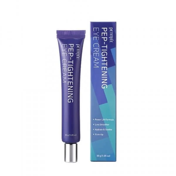 Petitfee Pep-Tightening przeciwzmarszczkowy krem z peptydami do skóry wokół oczu, 30 ml