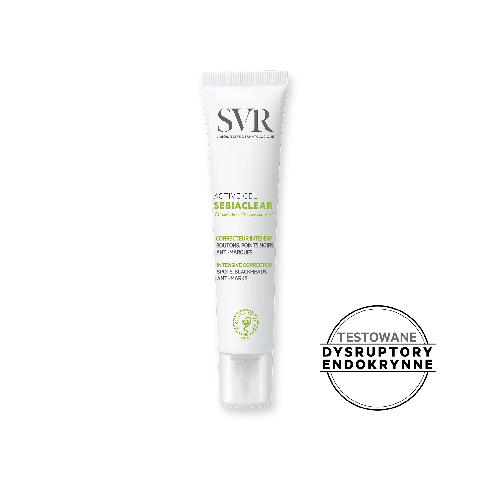 SVR Sebiaclear Active żel redukujący niedoskonałości, 40 ml