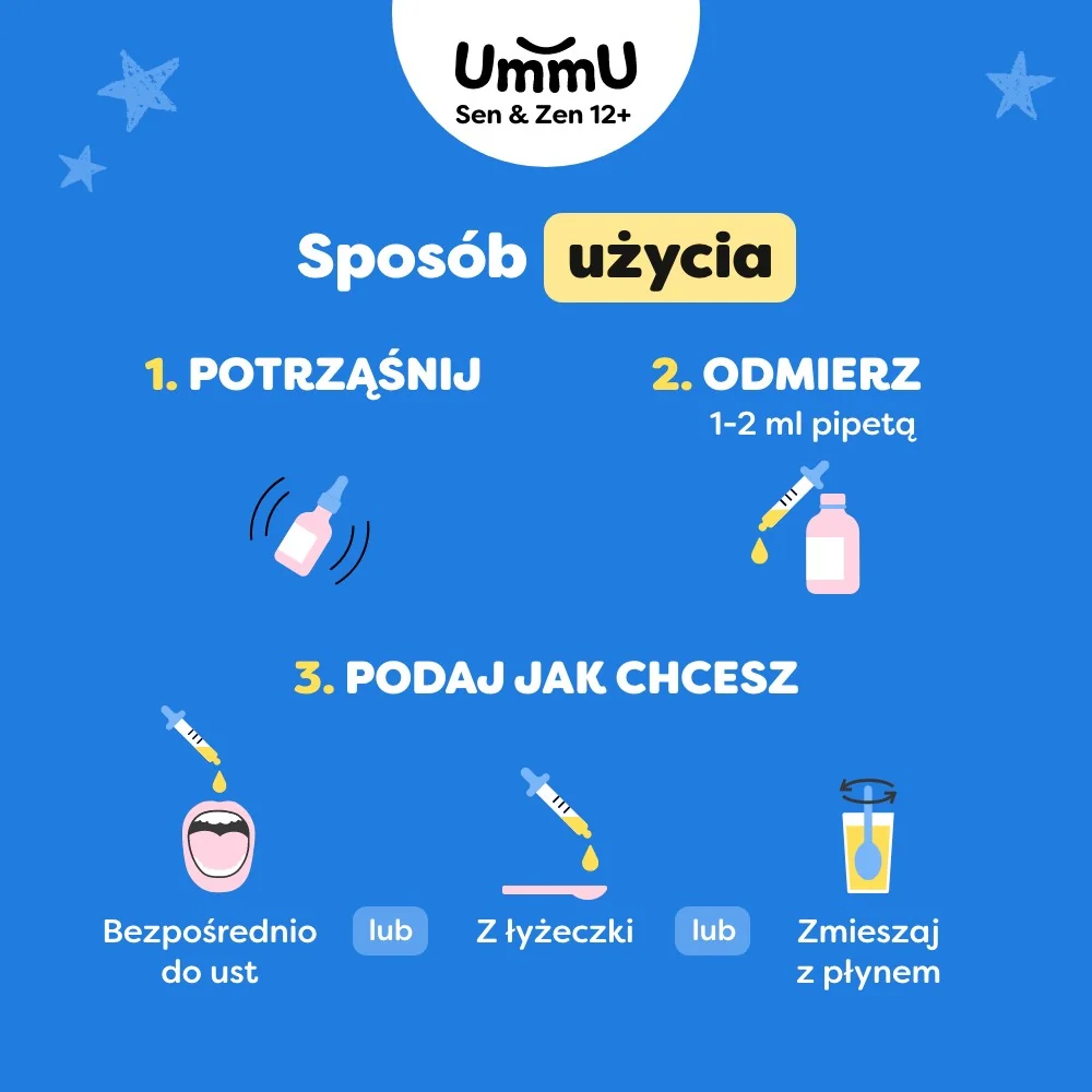 Ummu Sen & Zen 12+ krople, 30 ml